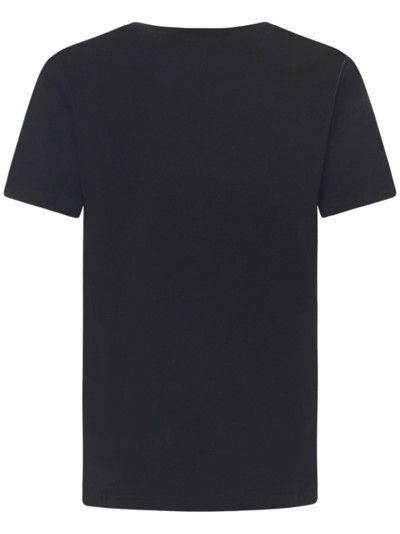 Cotton T-shirt With Logo - Black