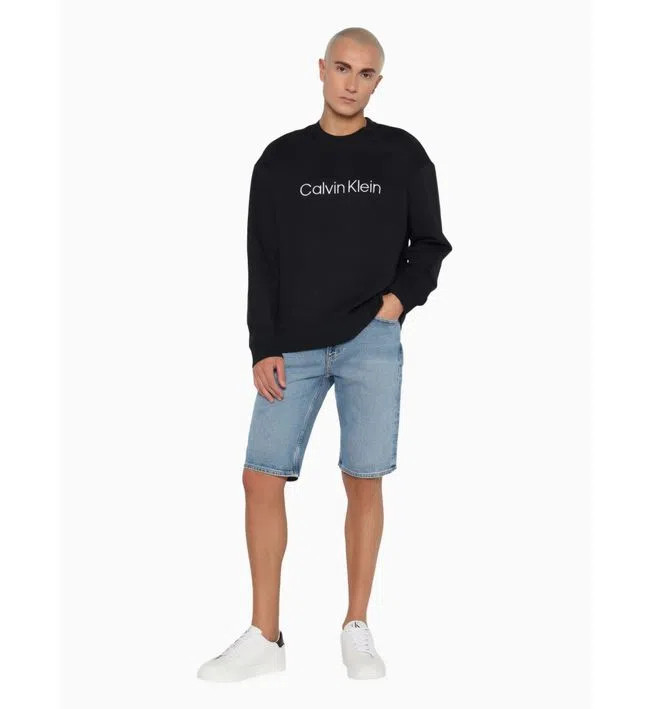 LS RELAXED LOGO TERRY CREWNECK - STANDARD HERO 