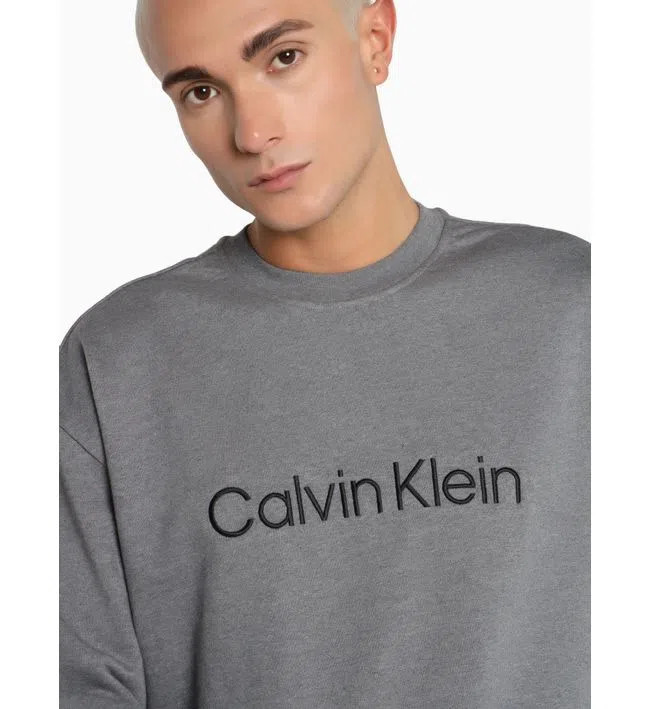 SWEATSHIRT WITH COTTON LOGO