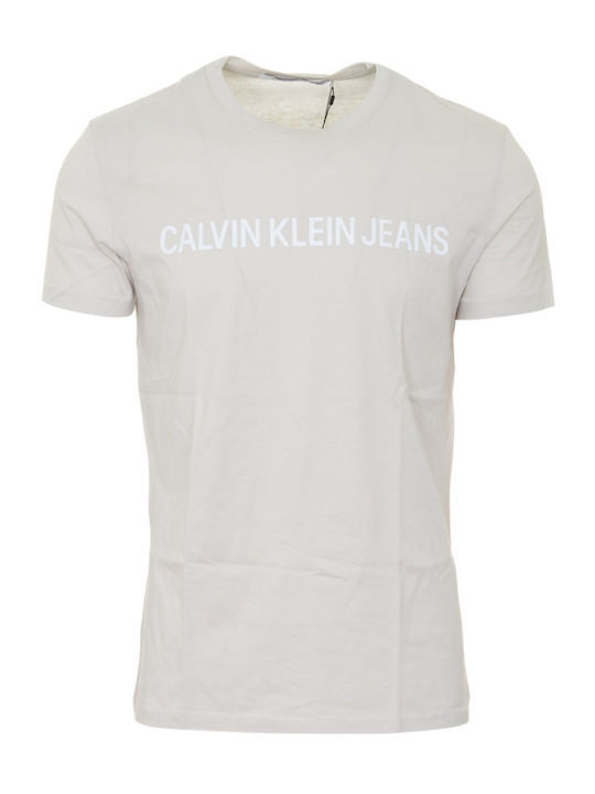 INSTITUTIONAL LOGO  SLIM SS TEE - Gray 