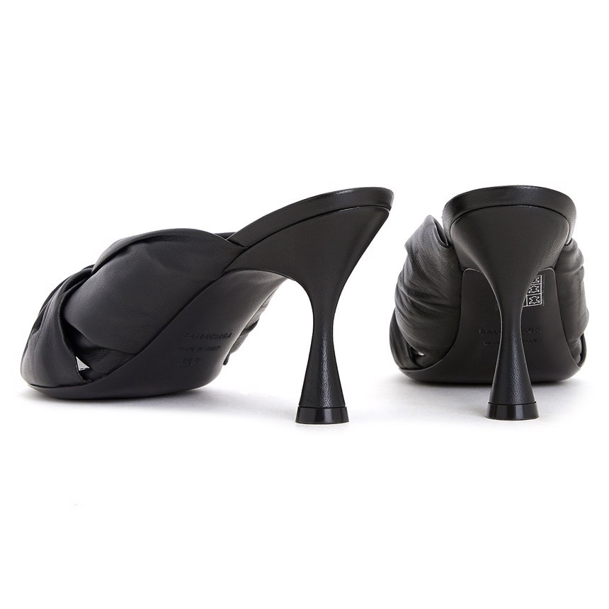 Drapy Mules 'Black'