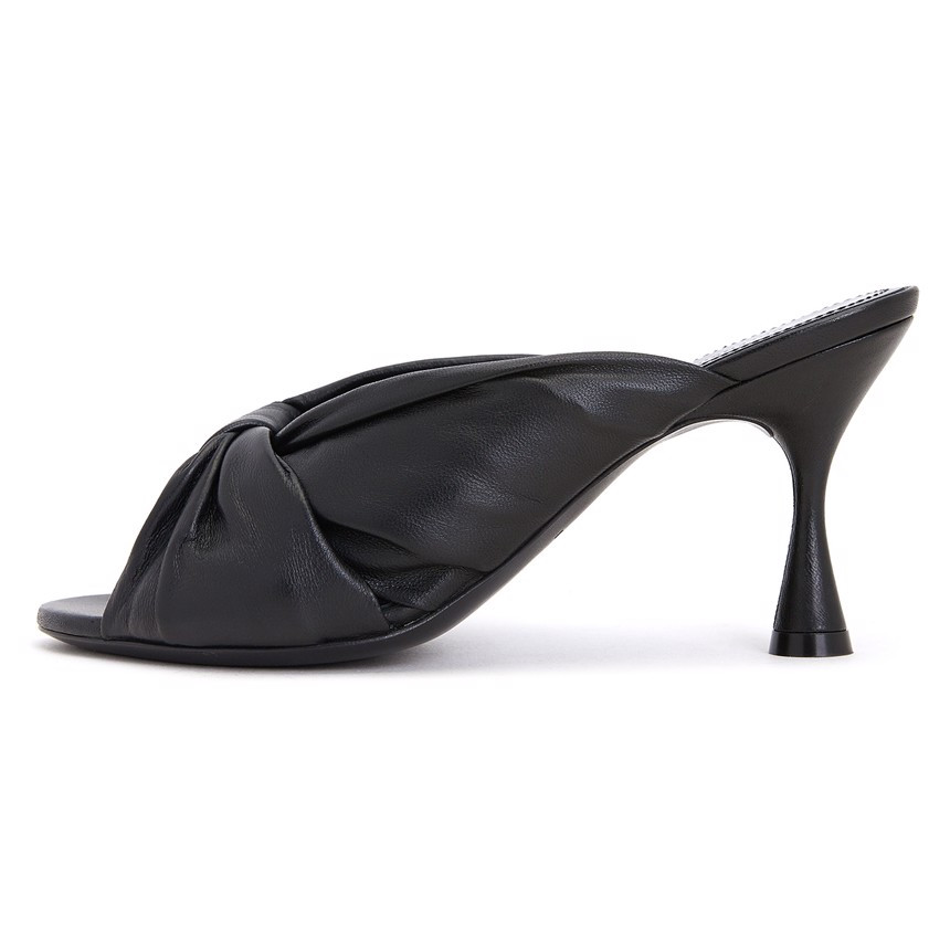 Drapy Mules 'Black'