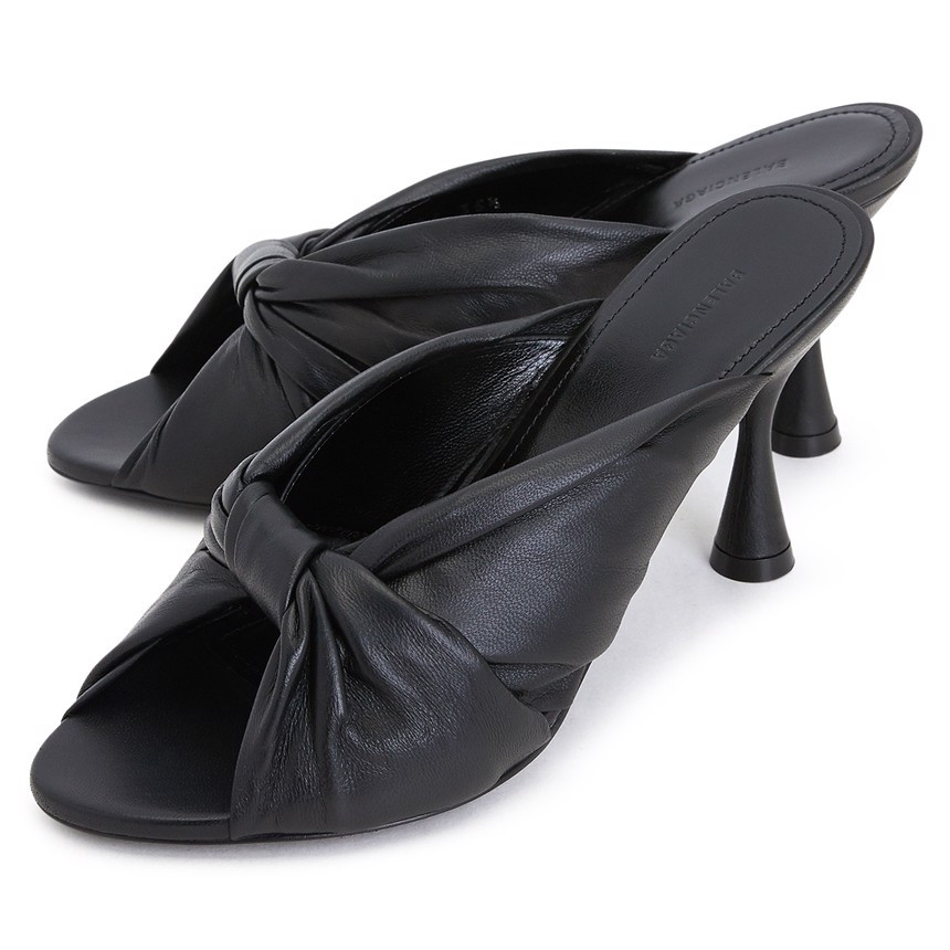 Drapy Mules 'Black'