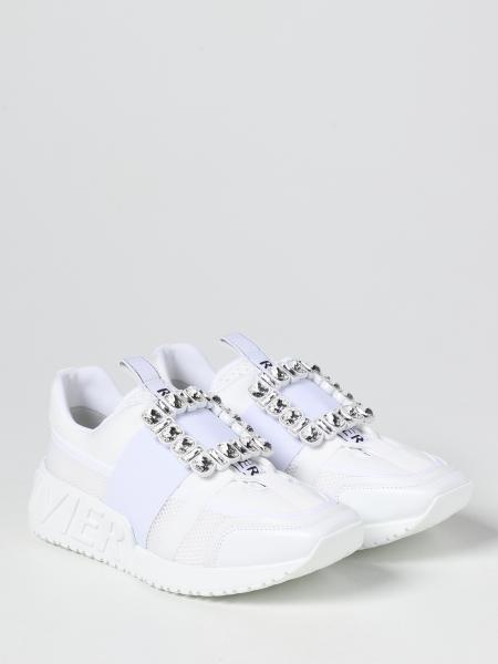  Roger Vivier Viv 'Go technical fabric sneakers