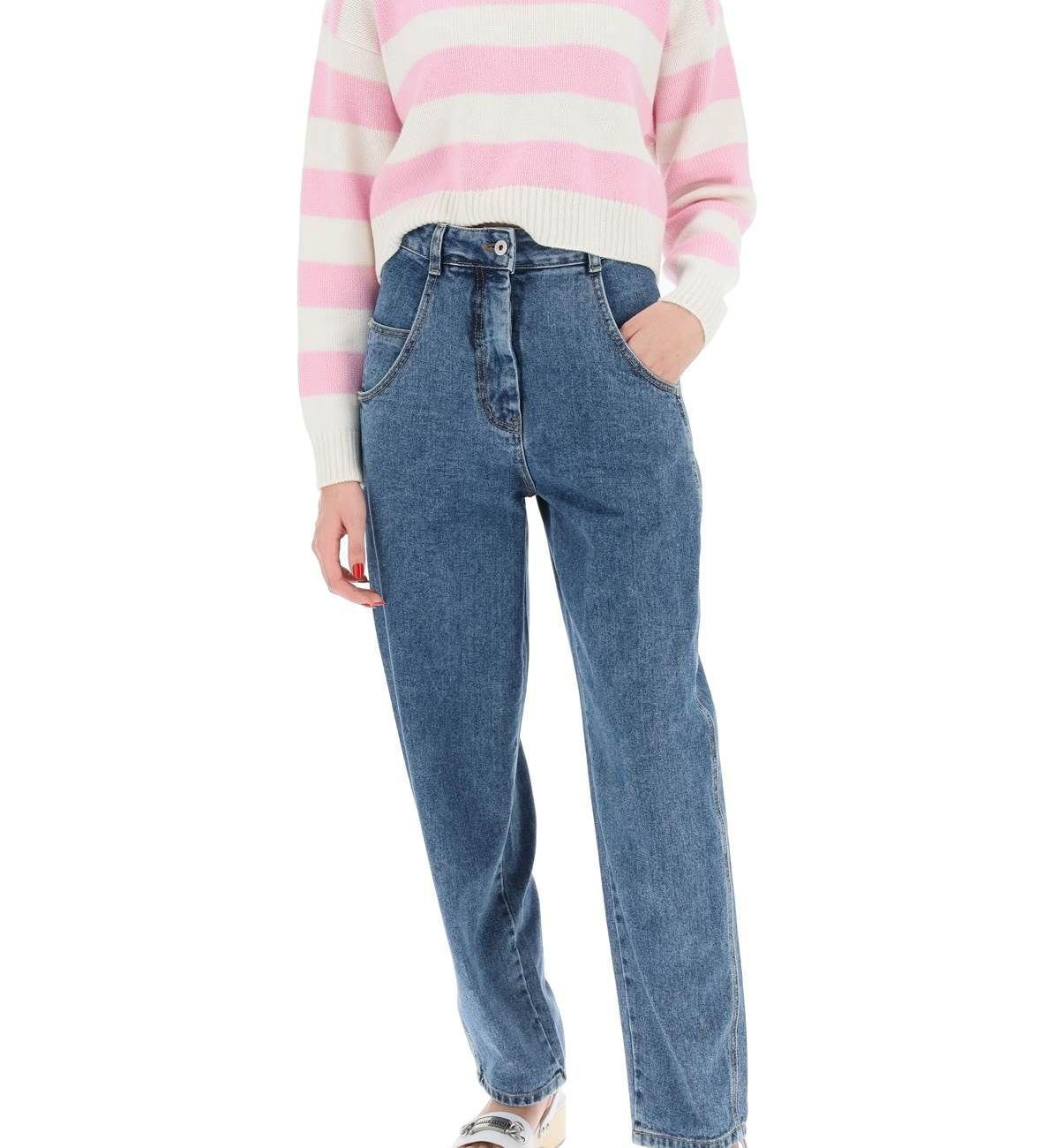 MIU MIU CLUB CROPPED SWEATER MIU MIU