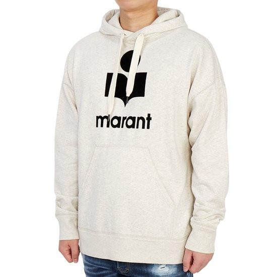 Men's hooded long-sleeved brushed sweatshirt