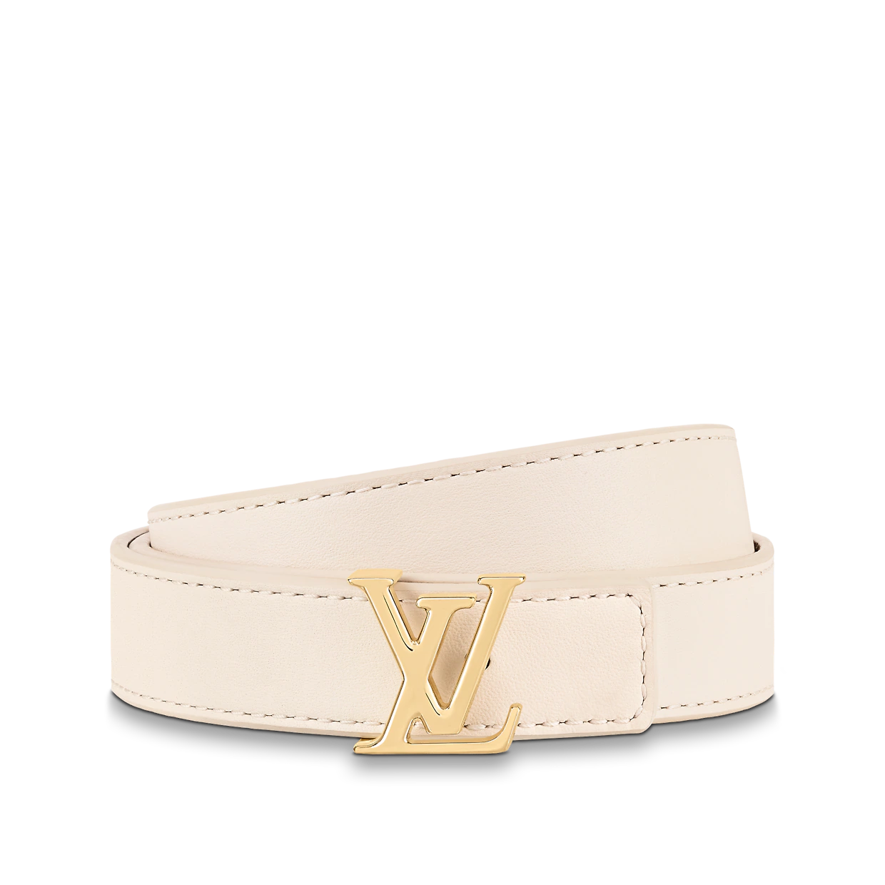 LV ICONIC 20MM REVERSIBLE BELT CREME