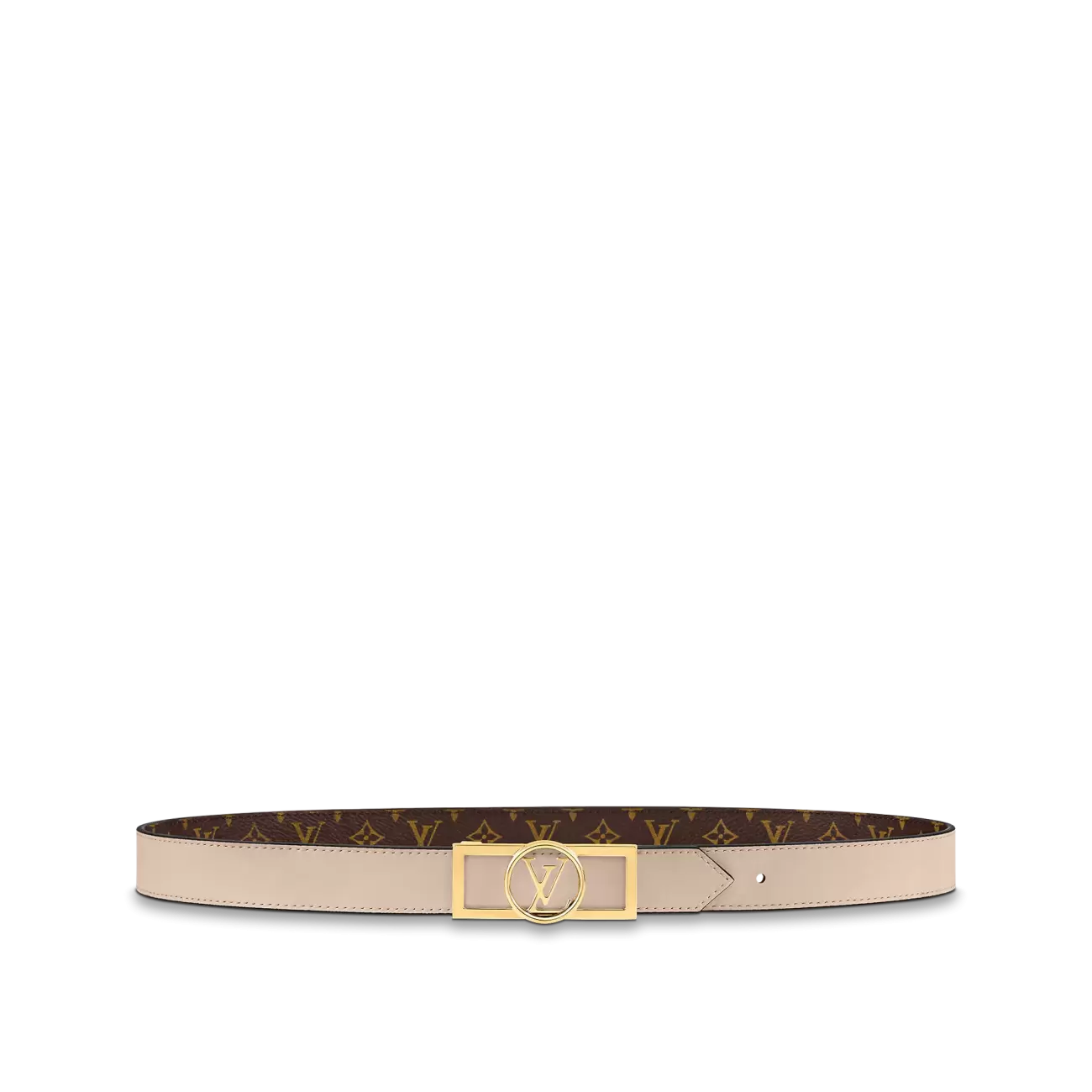 DAUPHINE 25MM REVERSIBLE BELT CREAM