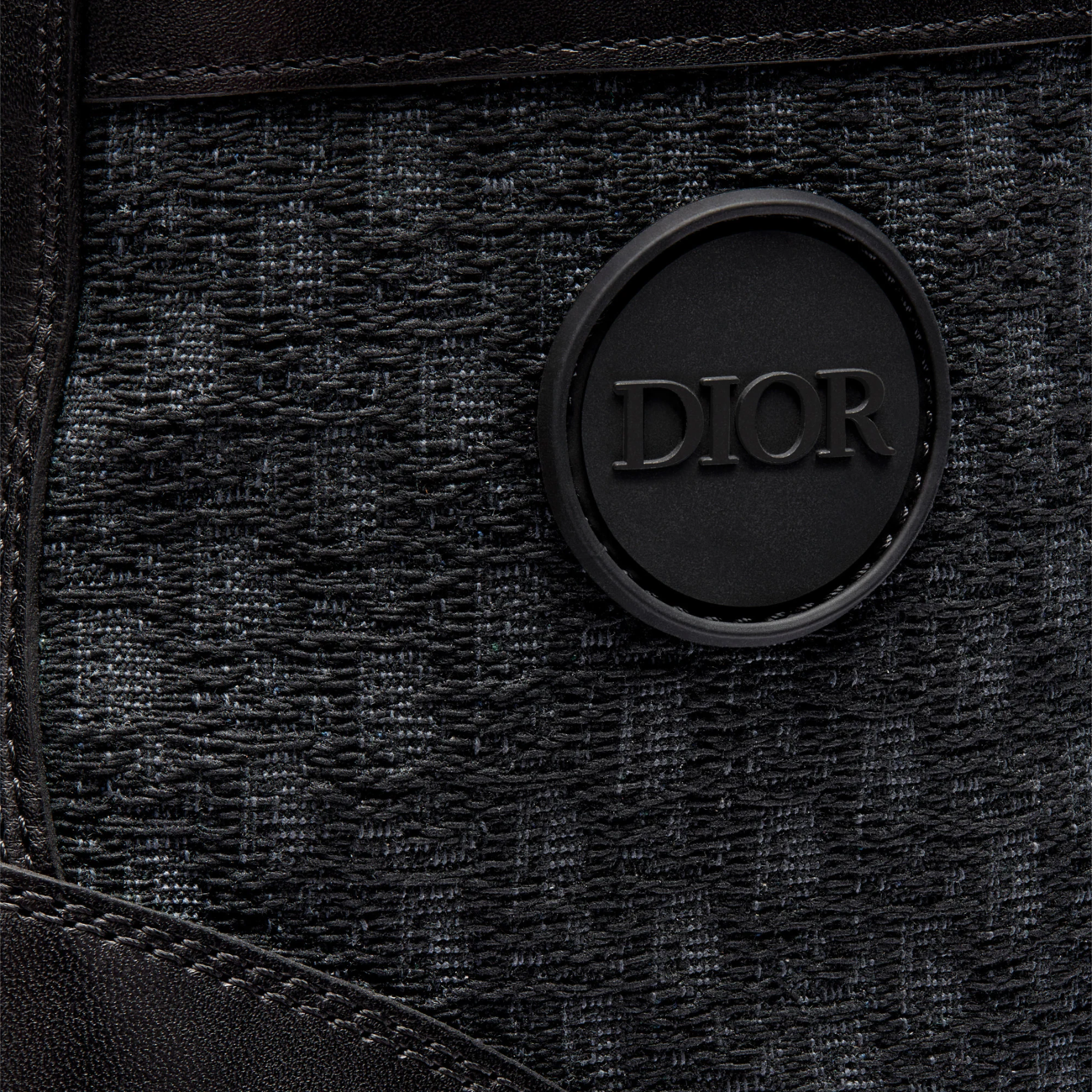 DIOR EXPLORER ANKLE BLACK BOOT 