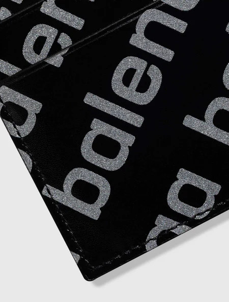 Reflected Logo Card Holder