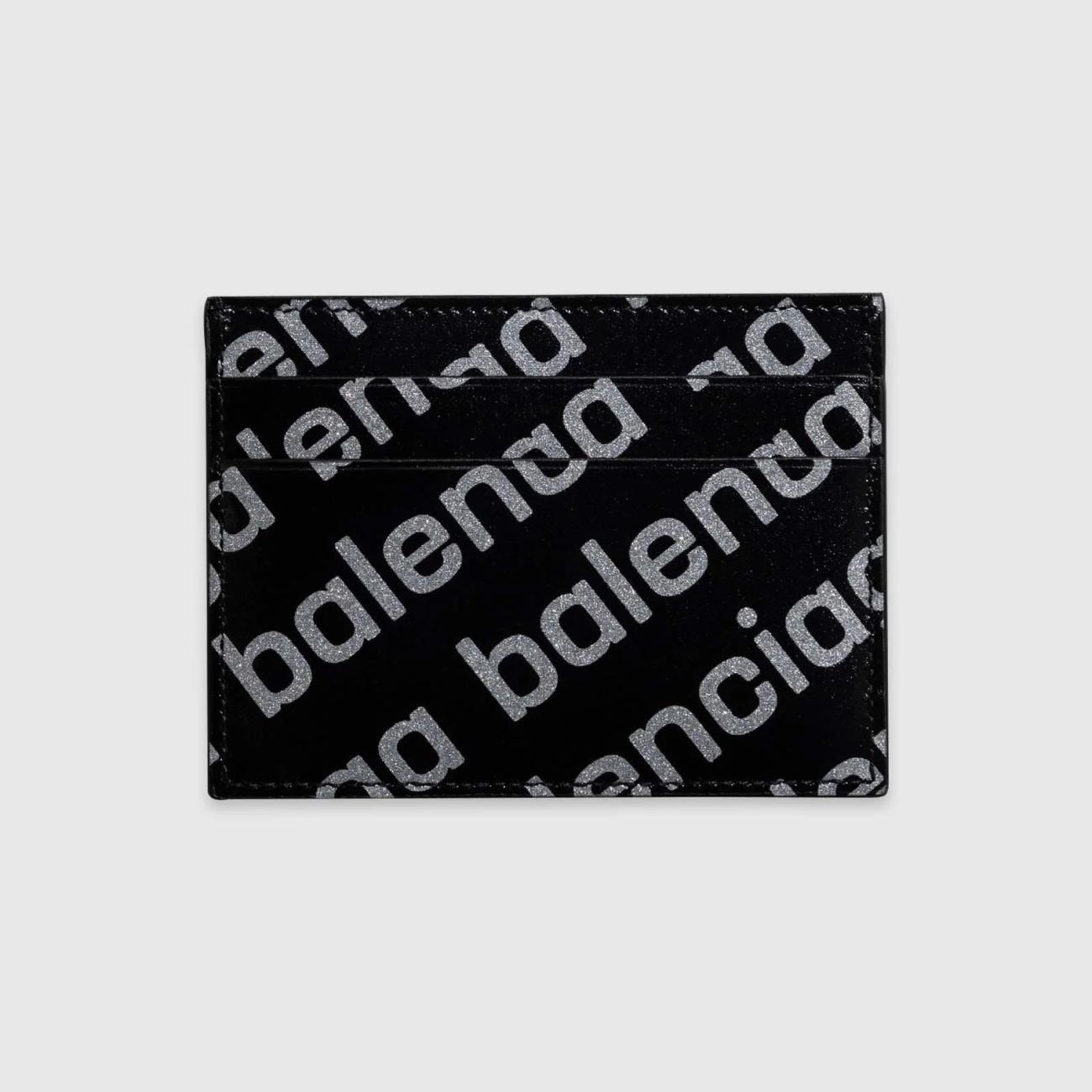 Reflected Logo Card Holder