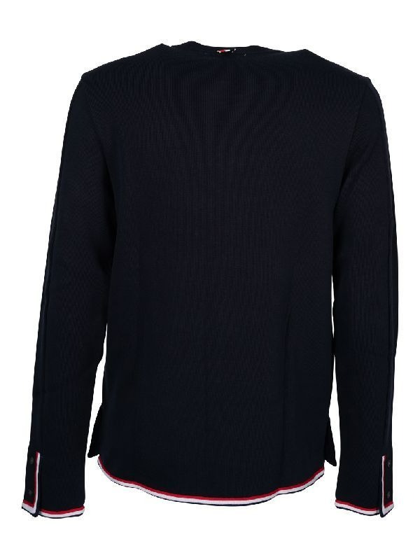 RWB Stripe Logo Label Wool Knit