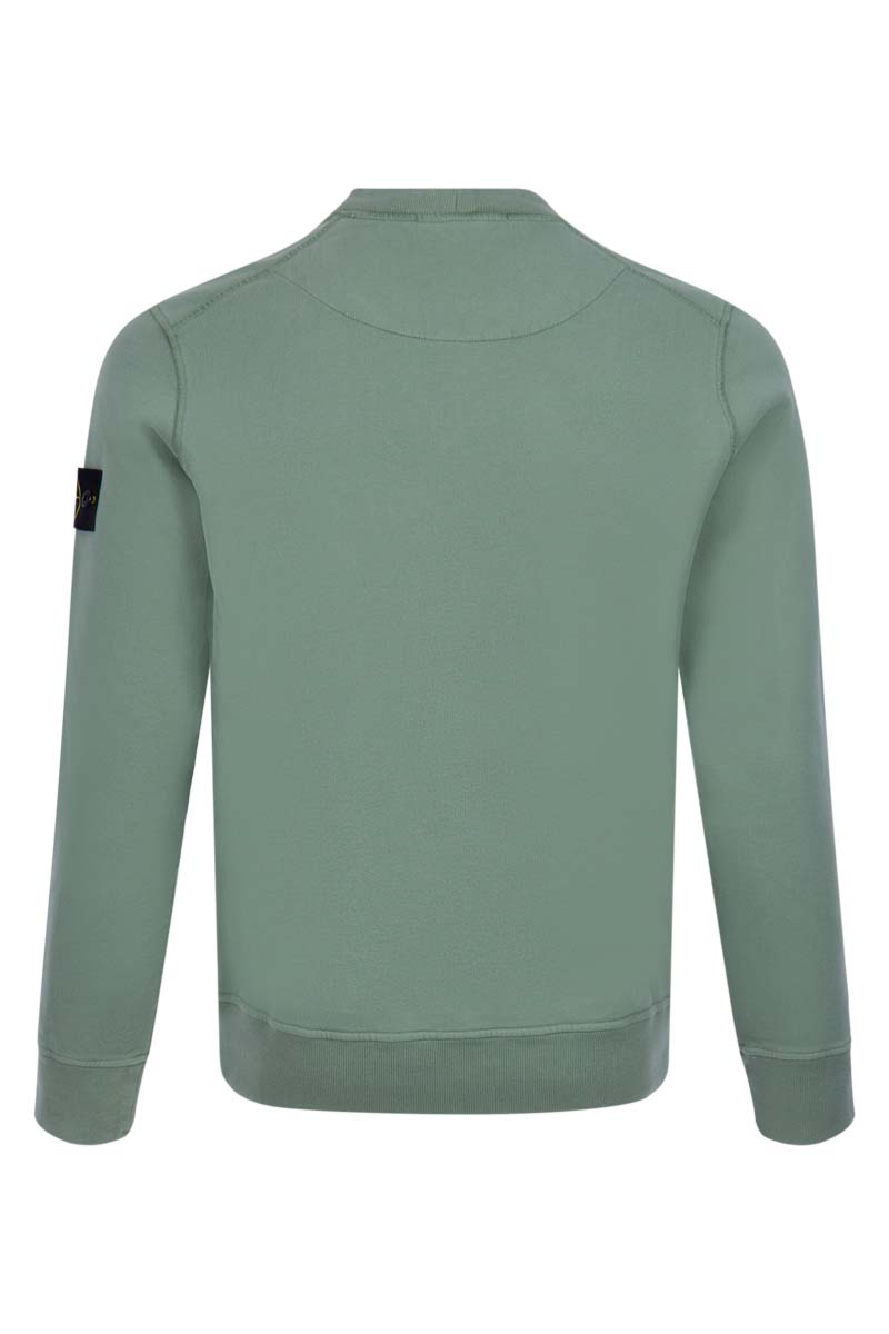 Garment Dying Badge Sweatshirt