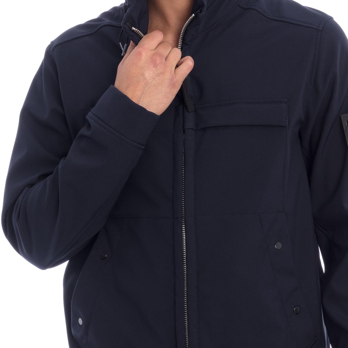 SOFT SHELL-R Insulating Lining Hooded Storage Jacket