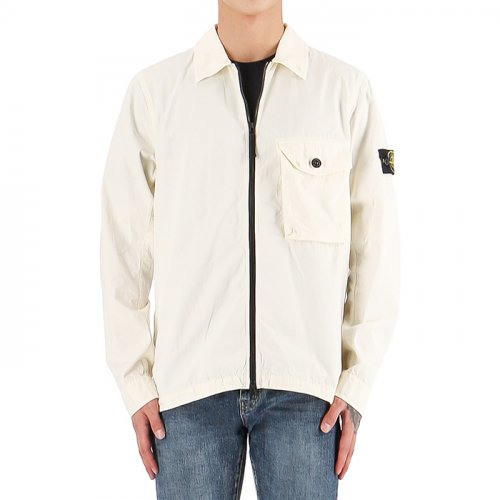 OLD effect bellows pocket zip overshirt