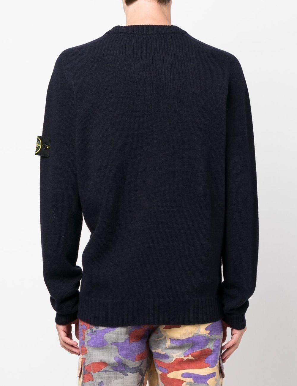 LAMBS WOOL ROUND KNIT