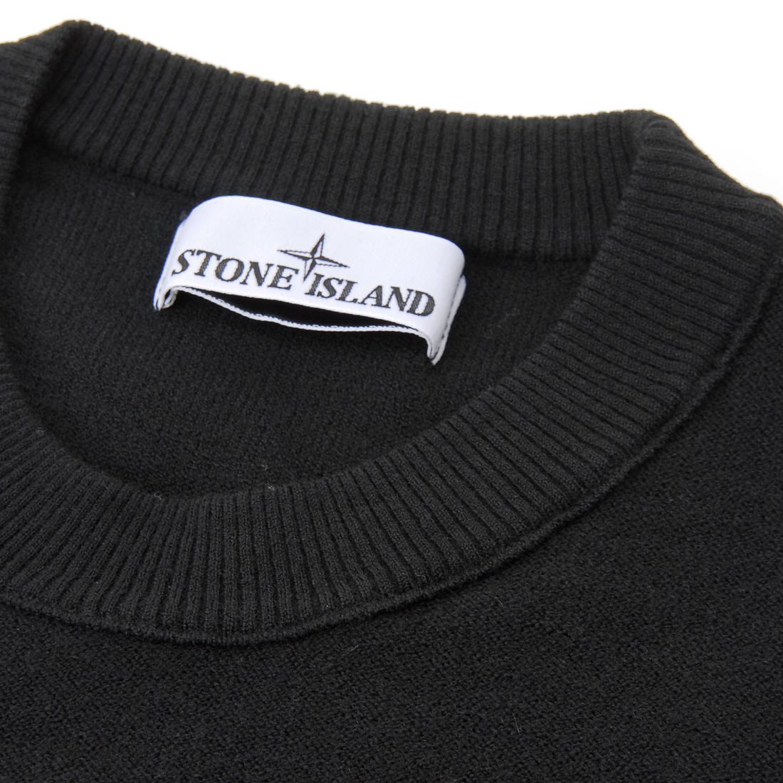 Stretch Wool Crewneck Knit