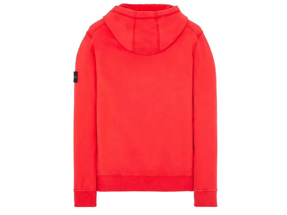 Stone Island Badge Sleeve Hooded Sweatshirt