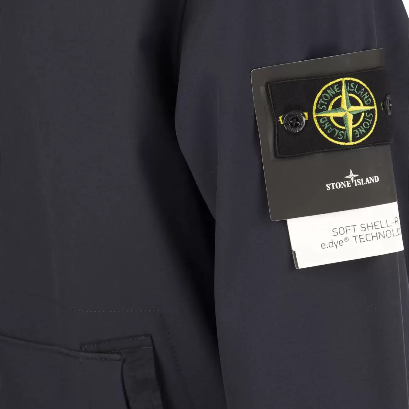 Soft-Shell Hooded Jacket Navy