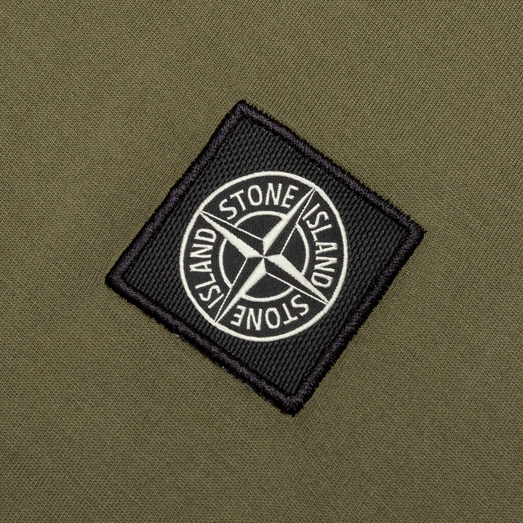 LOGO PATCH SHORT SLEEVE T-SHIRT OLIVE