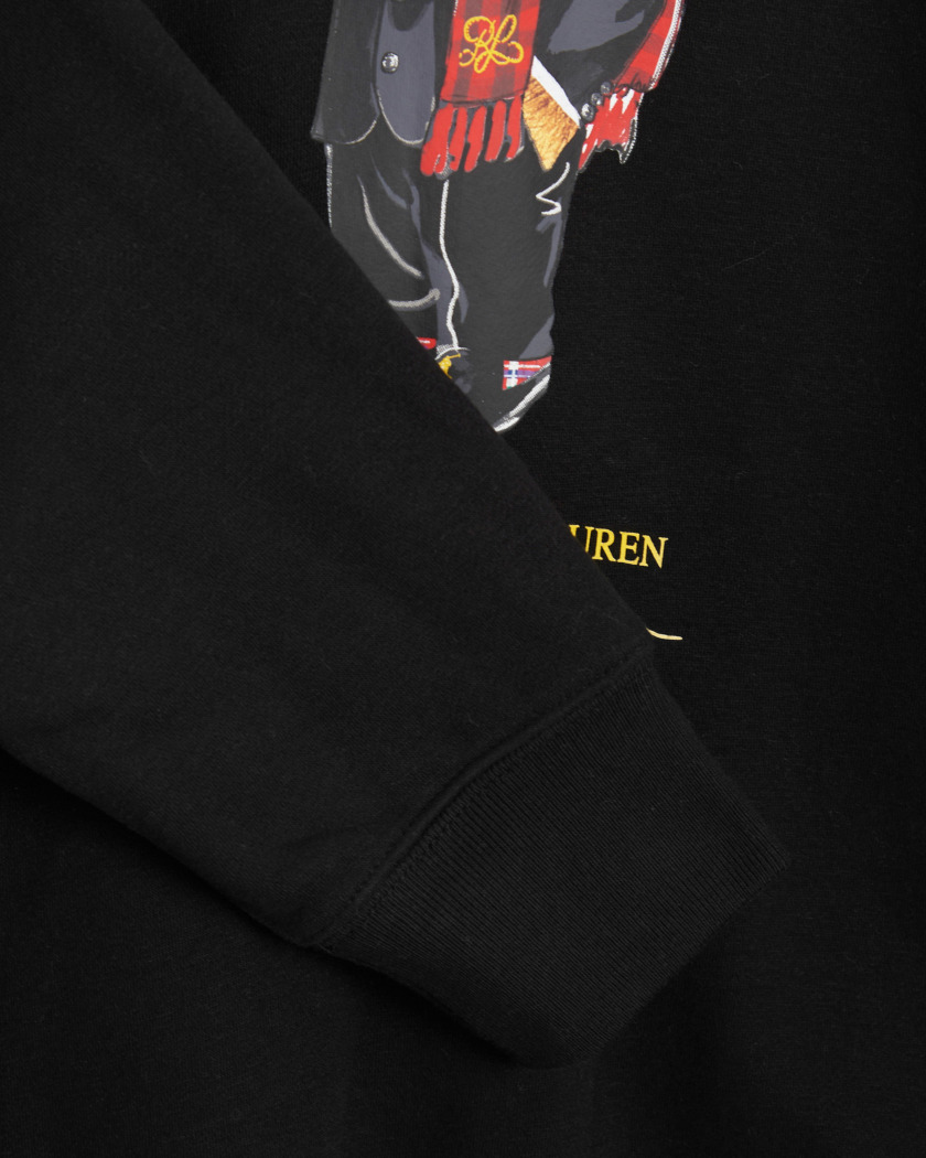 Bear Hoodie - Black
