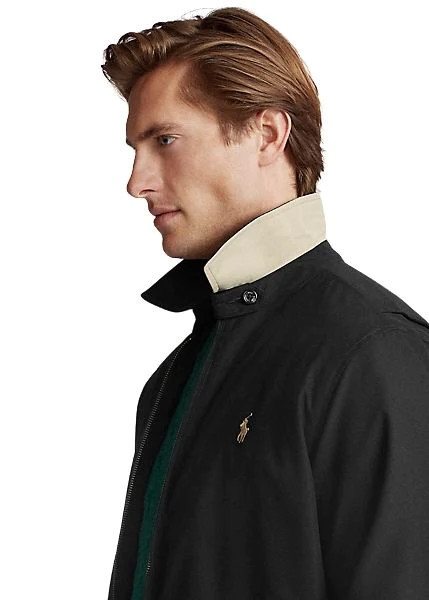 Pony Logo Embroidered Microfiber Biswing Windbreaker 