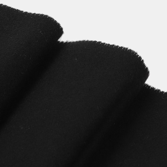 Pony logo embroidered wool scarf 