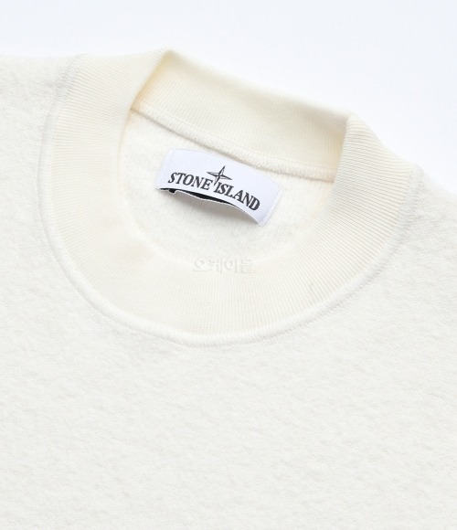 SOFT COTTON WITH MIX FABRIC CREW NECK KNIT 