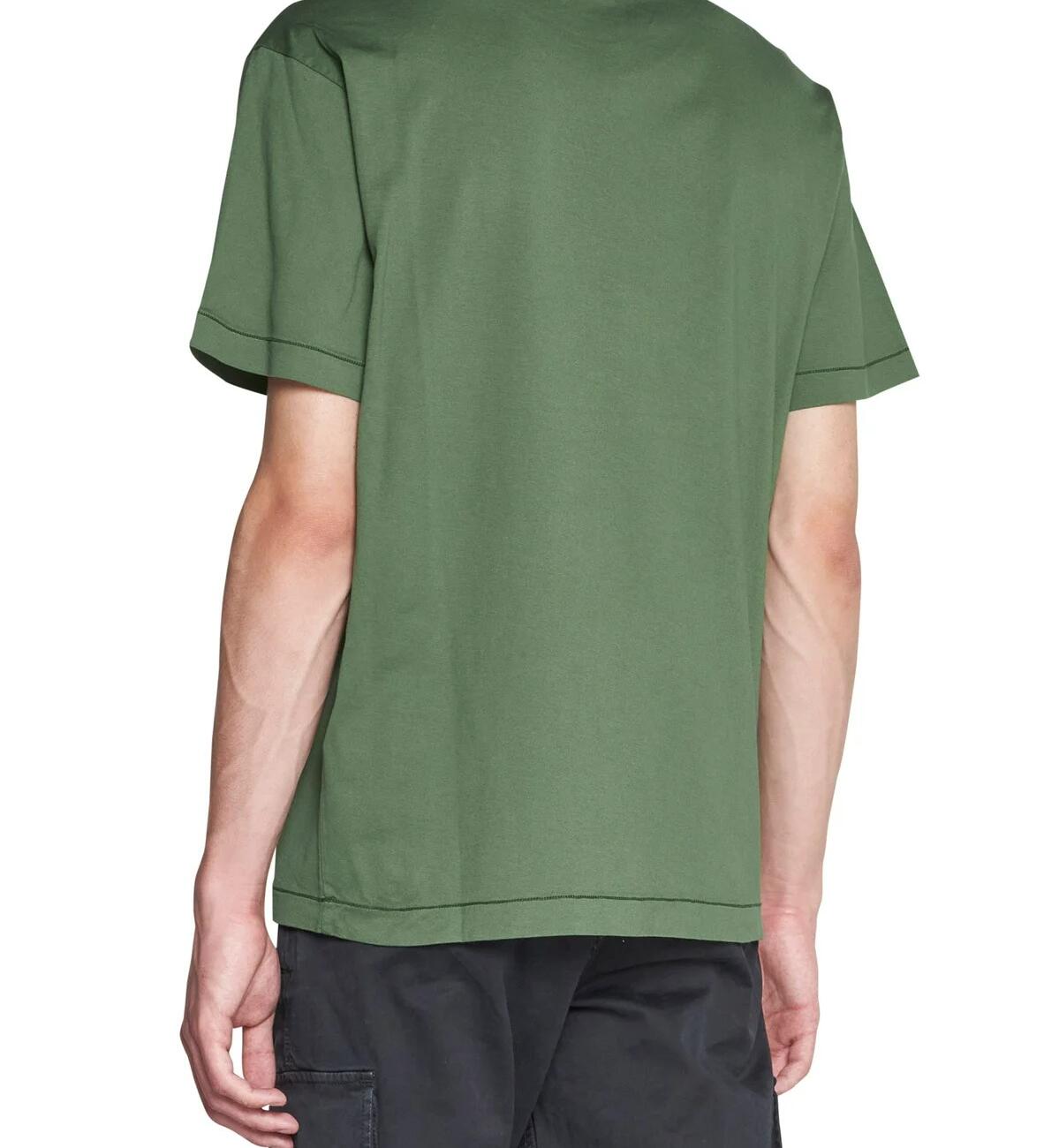 Stone Island Logo Patch Crewneck T-Shirt