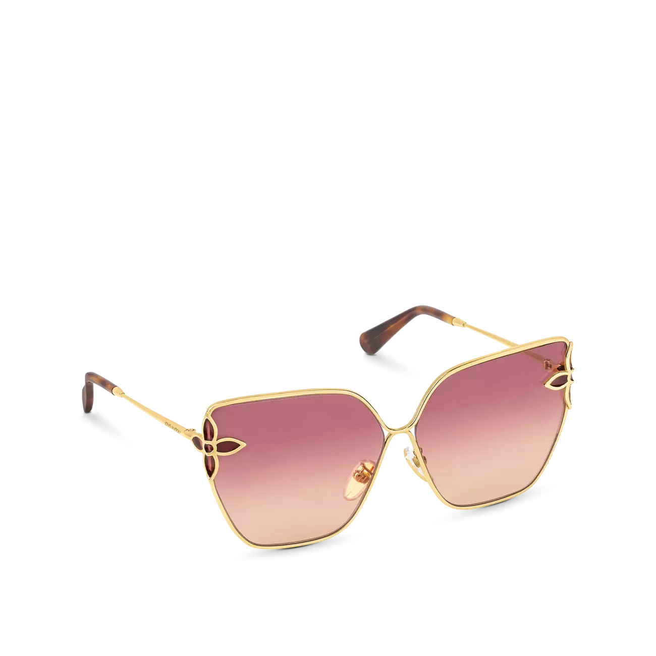 LV PETAL CAT EYE SUNGLASSES LILAS