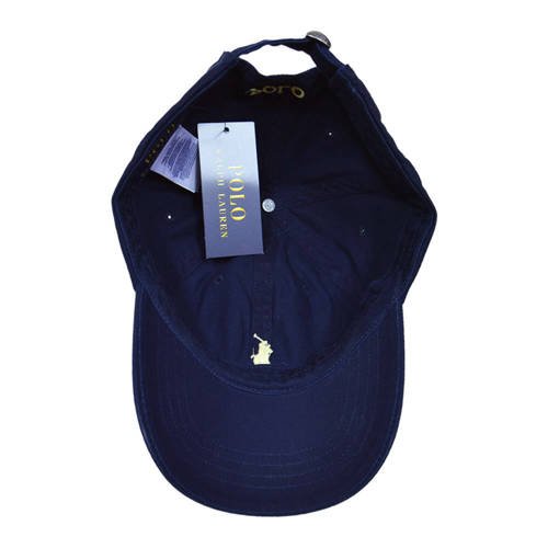 Logo embroidered chino cap