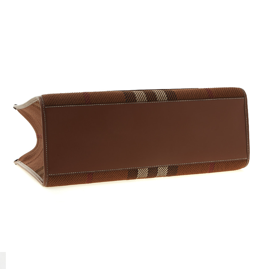 Medium Knit Check Freya Tote Bag