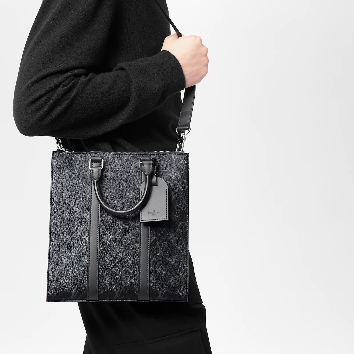 SAC PLAT CROSS BLACK