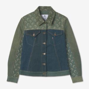 Women's Moon Denim Jacket - Green