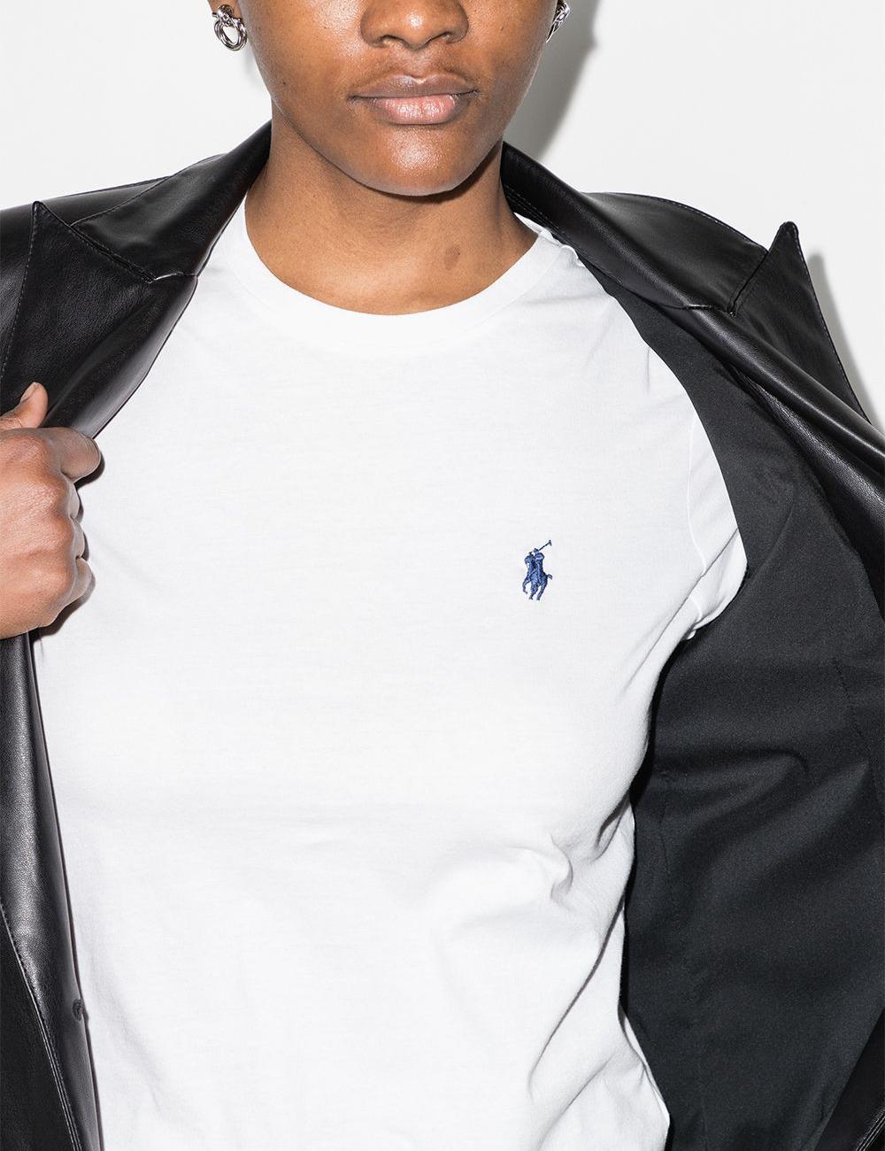 Women's Pony logo embroidered short sleeve tee 