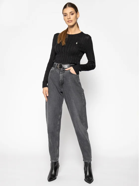 Pull Julianna Noir Slim Fit