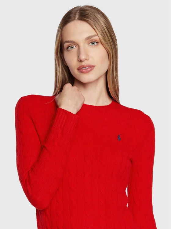 Wool and cashemire sweater with logo