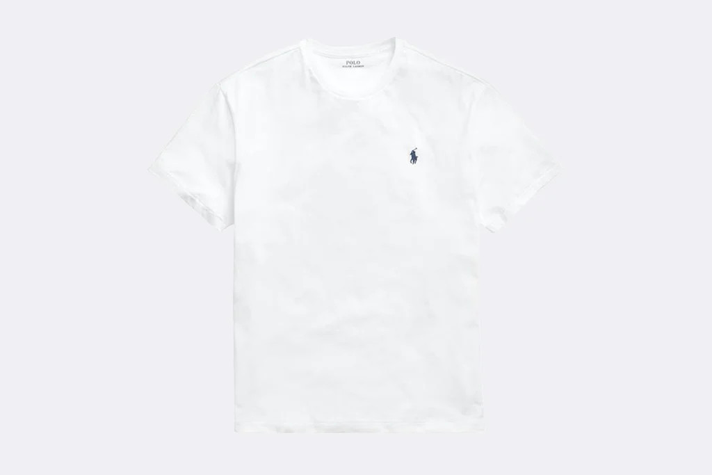 Polo Ralph Lauren Logo Embroidered Crewneck T-Shirt