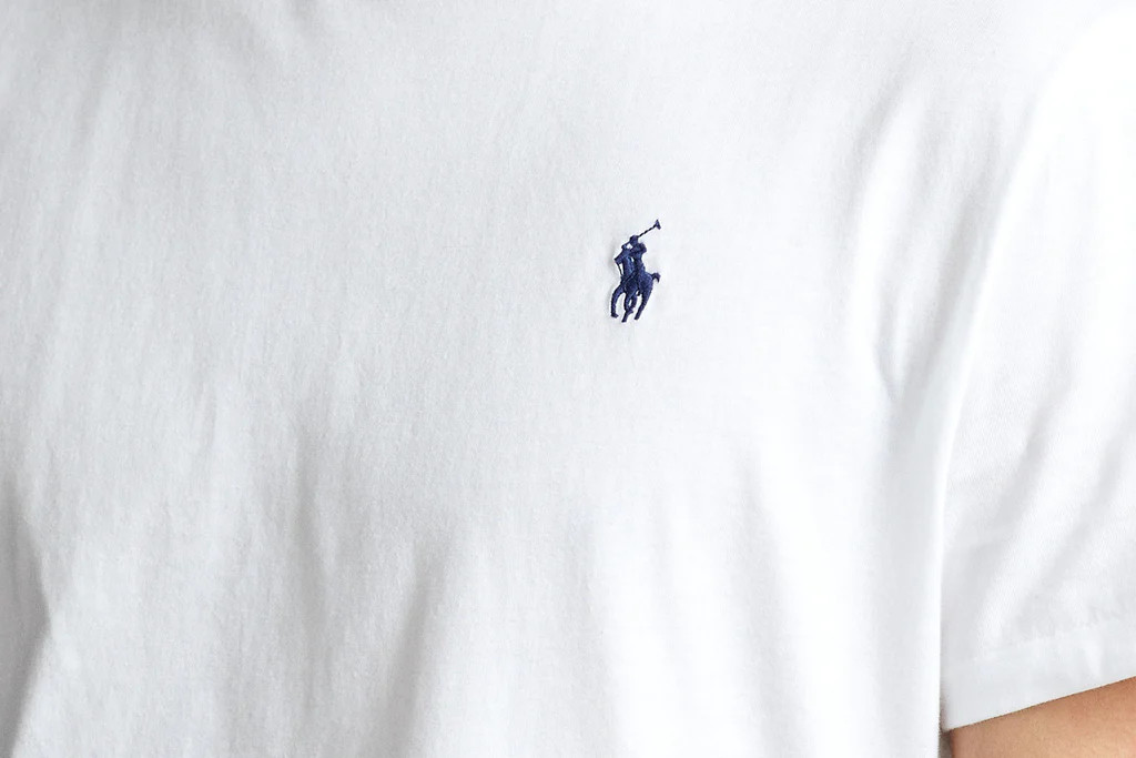 Polo Ralph Lauren Logo Embroidered Crewneck T-Shirt