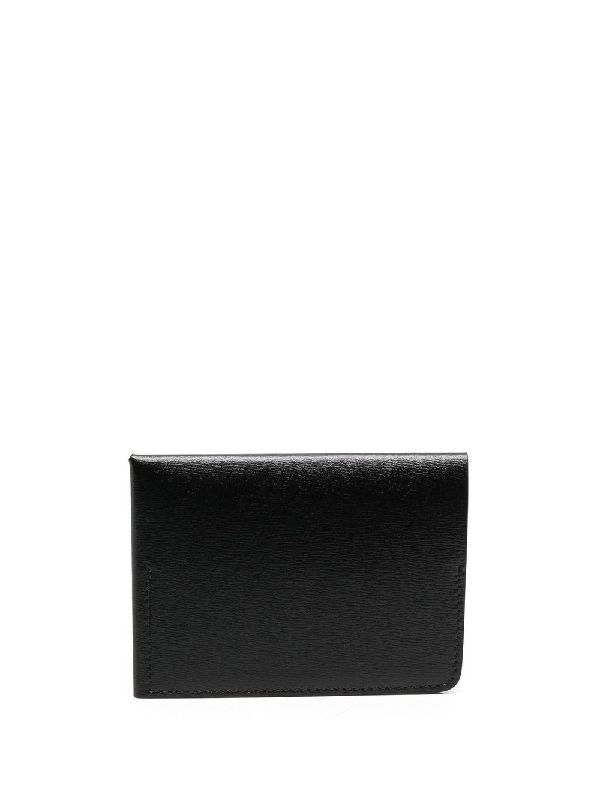 Logo Nappa Leather Fold Wallet