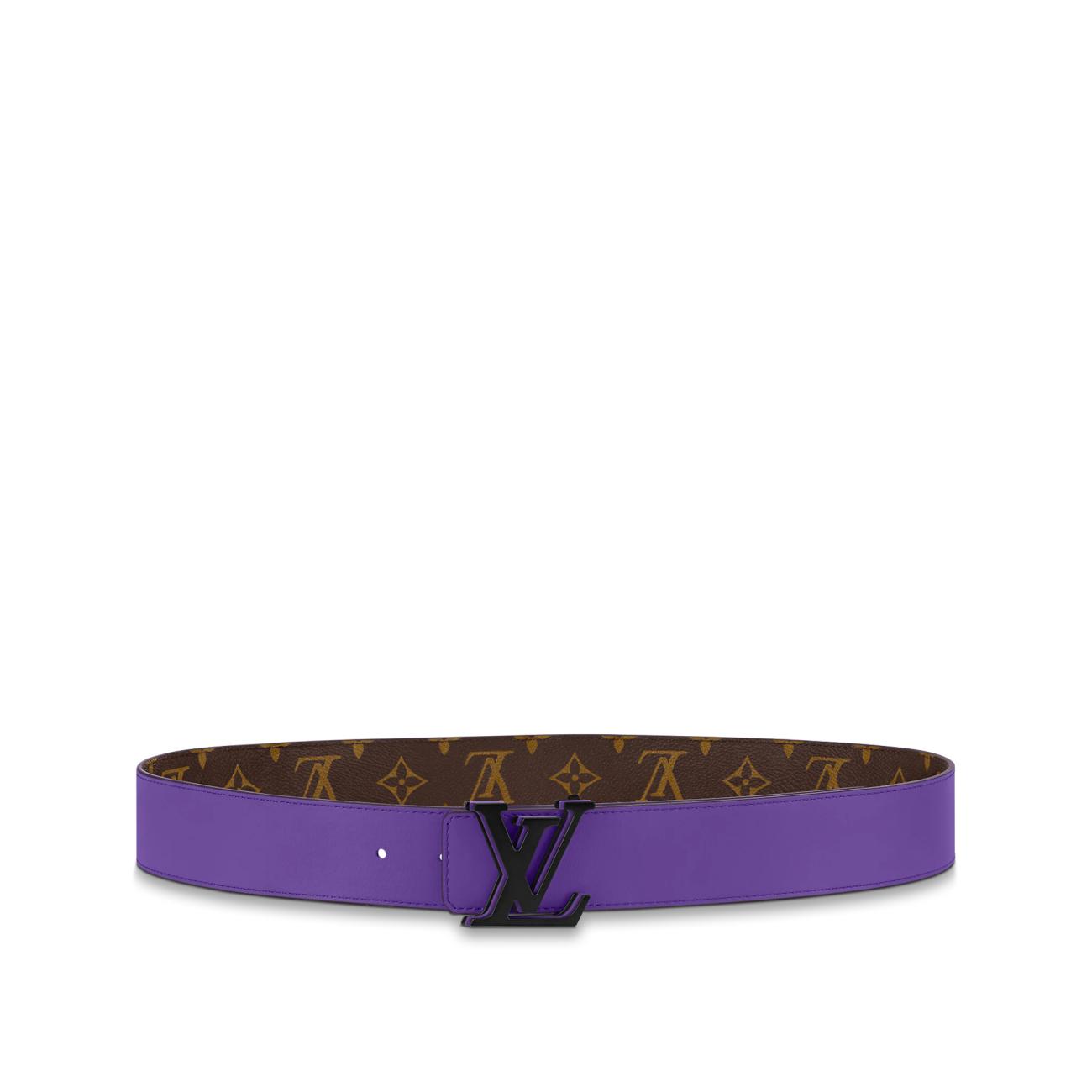 LV OPTIC 40MM REVERSIBLE BELT - Purple