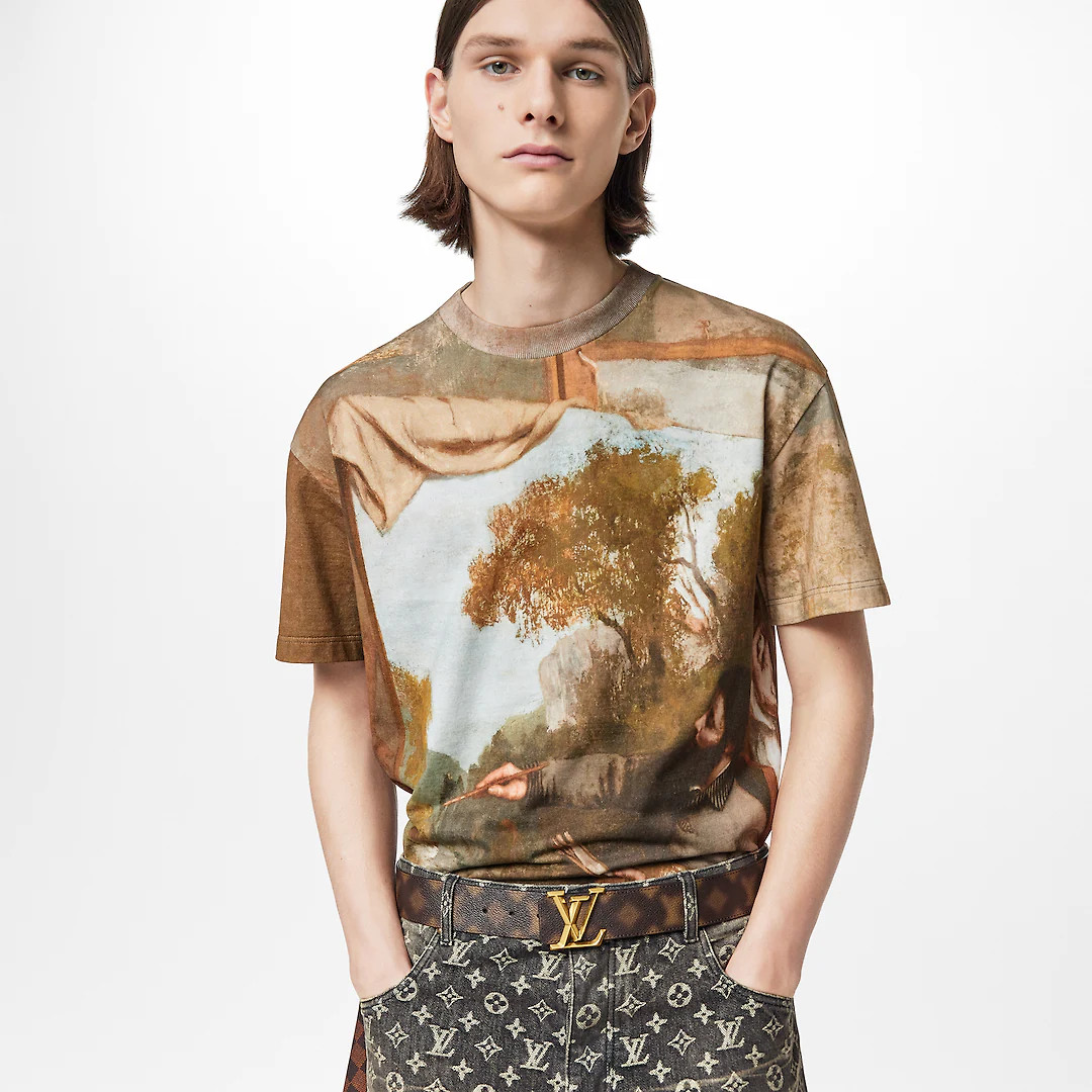 LV PYRAMIDE THIS IS NOT MNG 40MM REVERSIBLE BELT