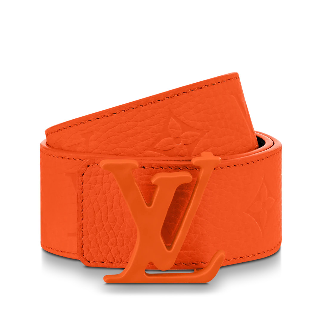 LV SHAPE 40MM REVERSIBLE BELT 