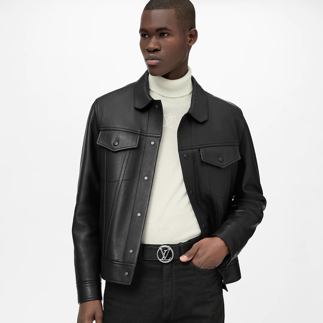 LV CIRCLE 40MM REVERSIBLE BELT