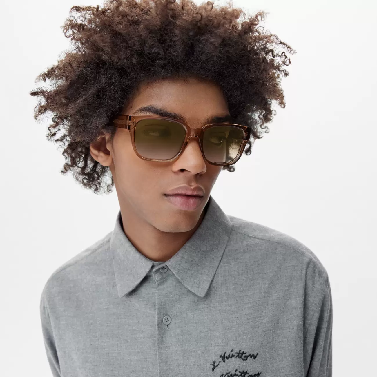 LV STREET SUNGLASSES BROWN