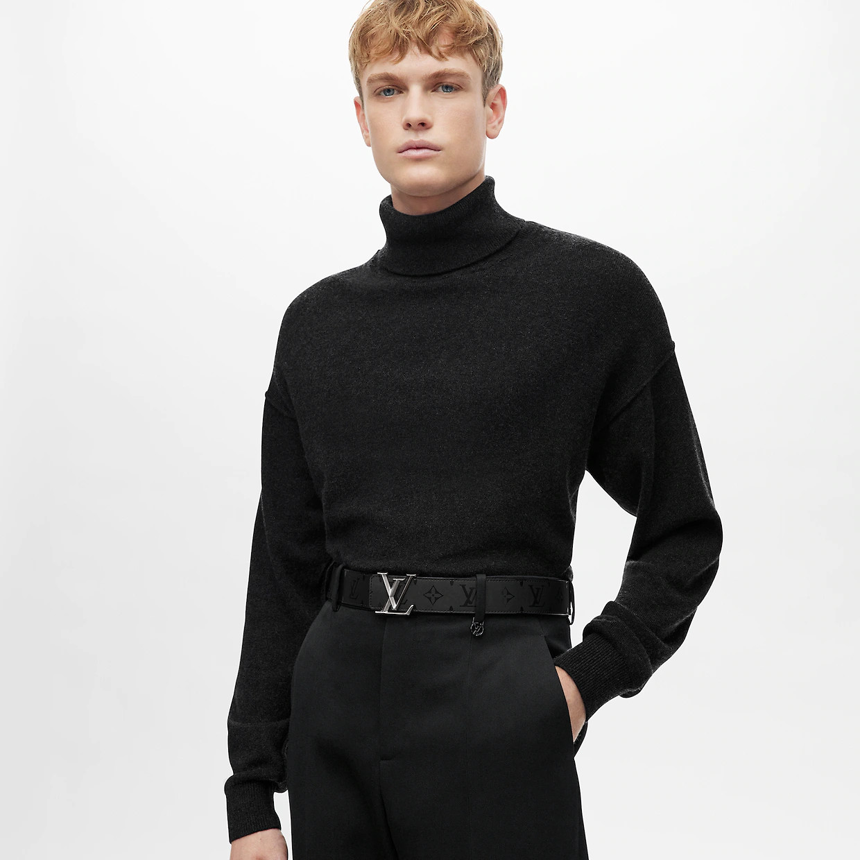 LV PYRAMIDE 40MM REVERSIBLE