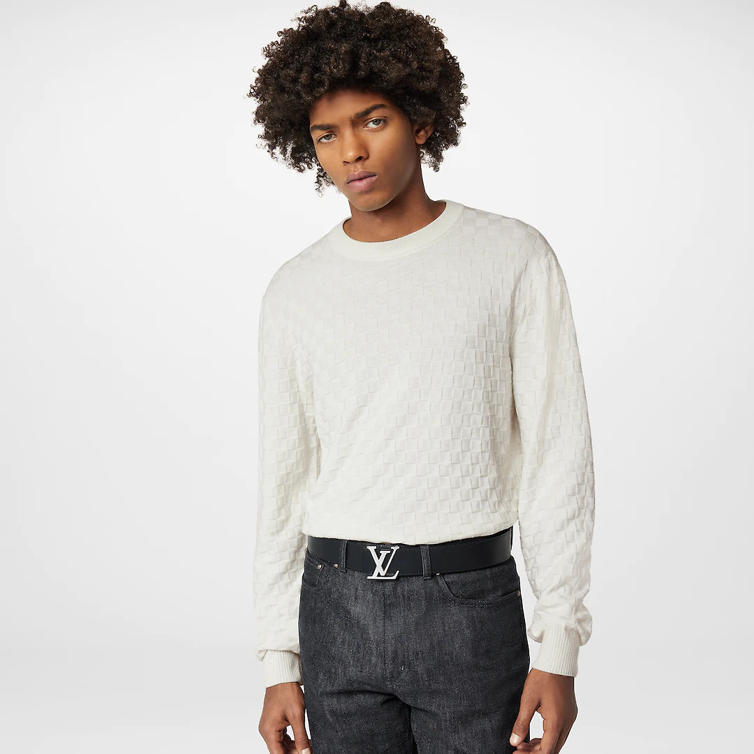 LV INITIALES 40MM REVERSIBLE - Shiny