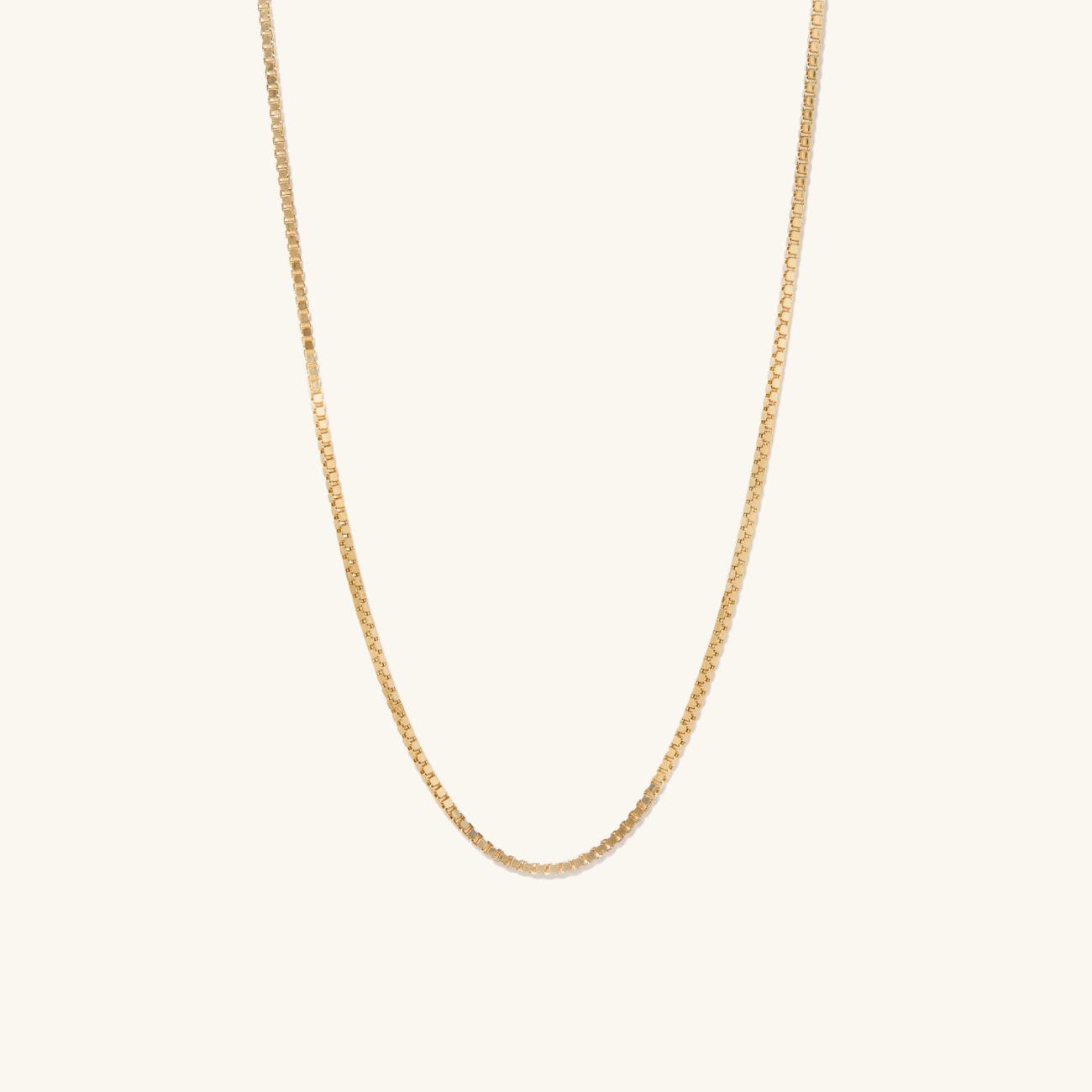 BOX CHAIN- GOLD 40 CM