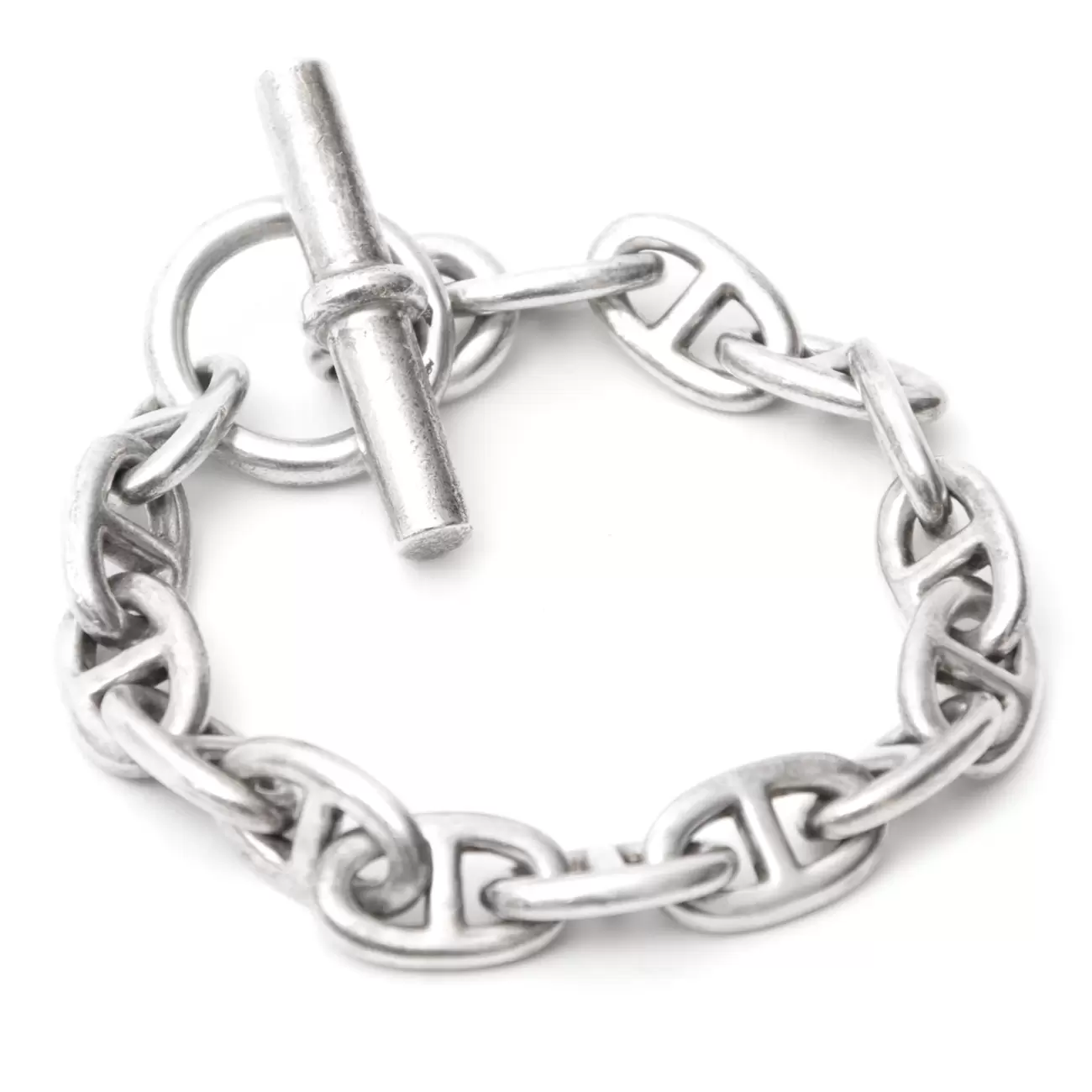  Hermes Medium Chaine D'ancre Bracelet Sterling Silver