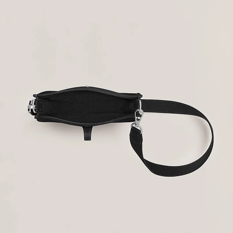 Hermes Evelyne 16 Amazone Bag Clemence & Palladium Noir